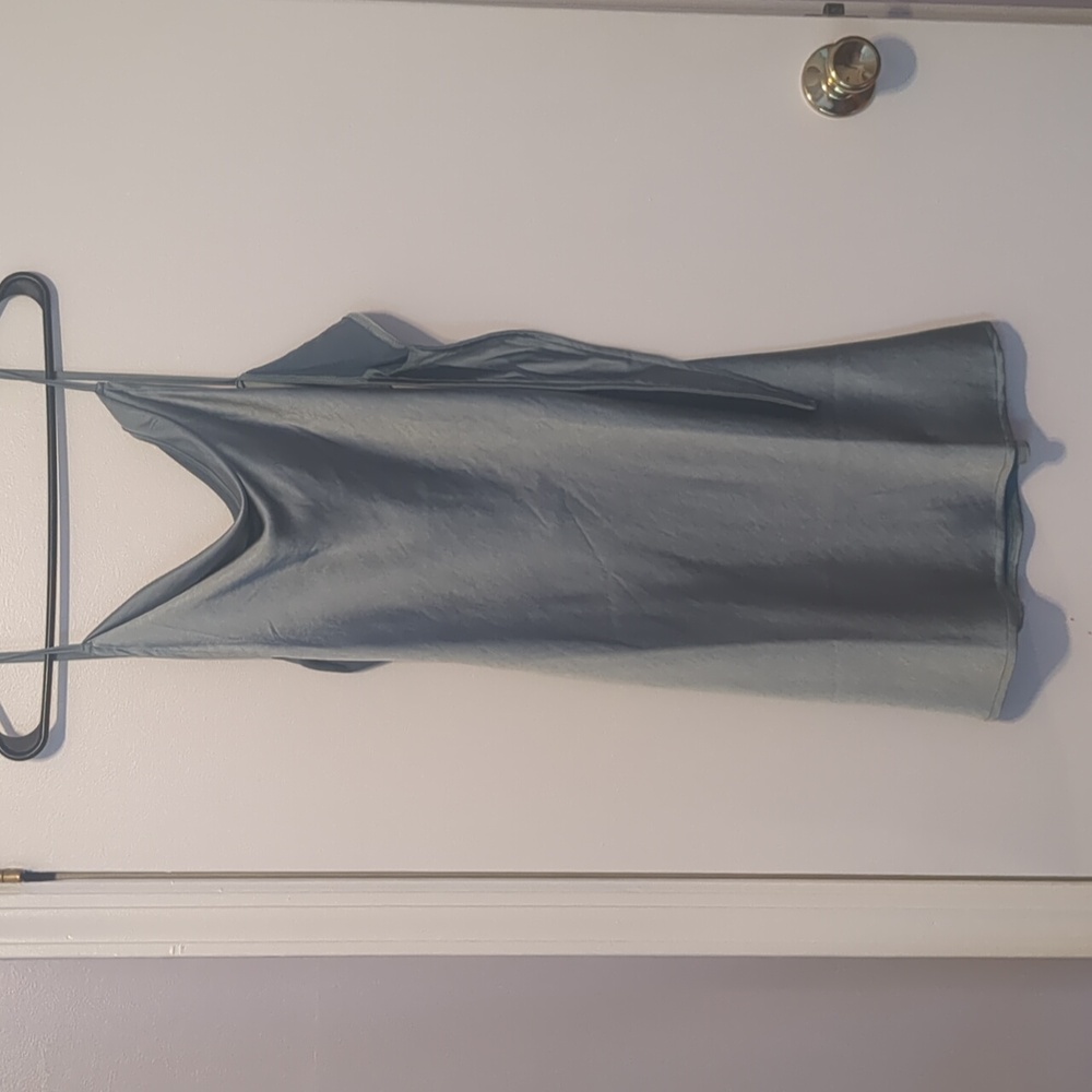 Motel rocks silky cowl neck dress